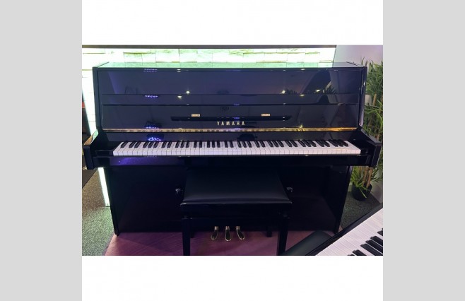 Yamaha Polished Ebony B1 Upright Piano, Used - All Inclusive Premium Package (SN:J28229351) - Image 1